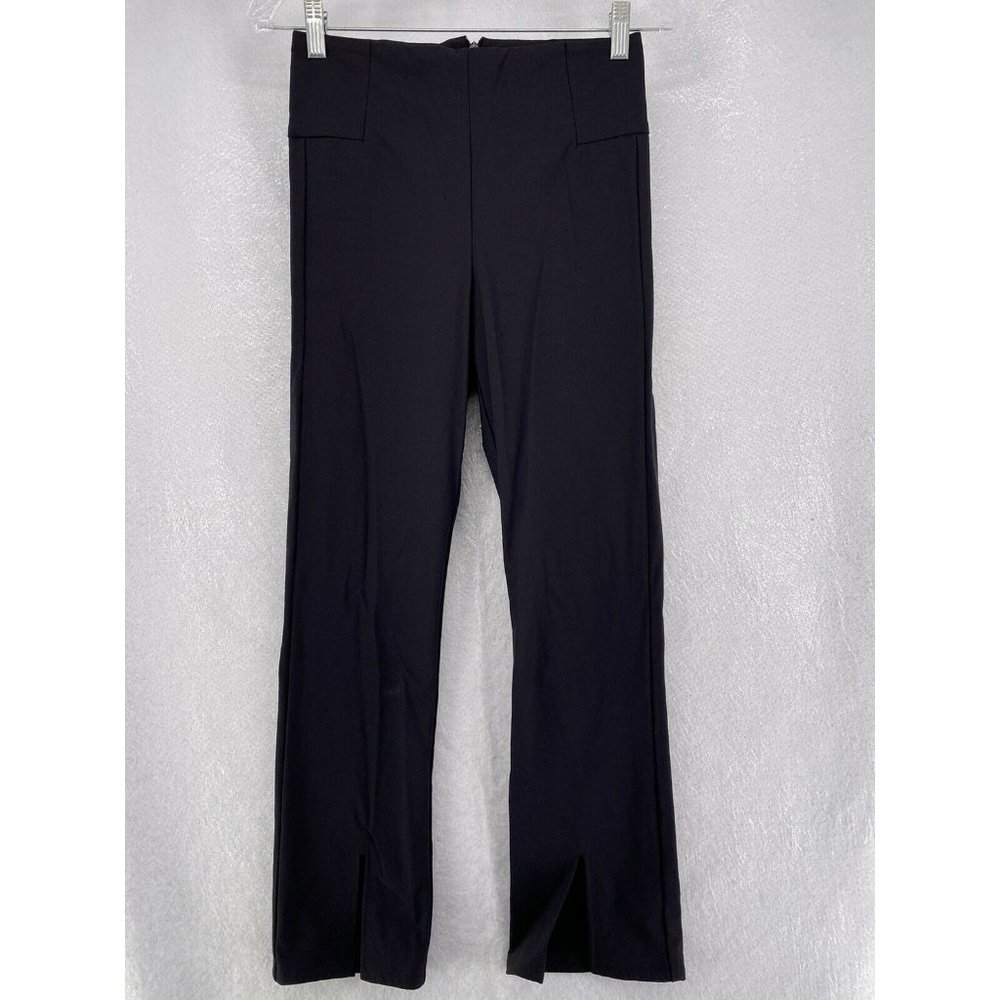 Athleta Wander Slim Straight Crop Black SIZE 2  High Rise